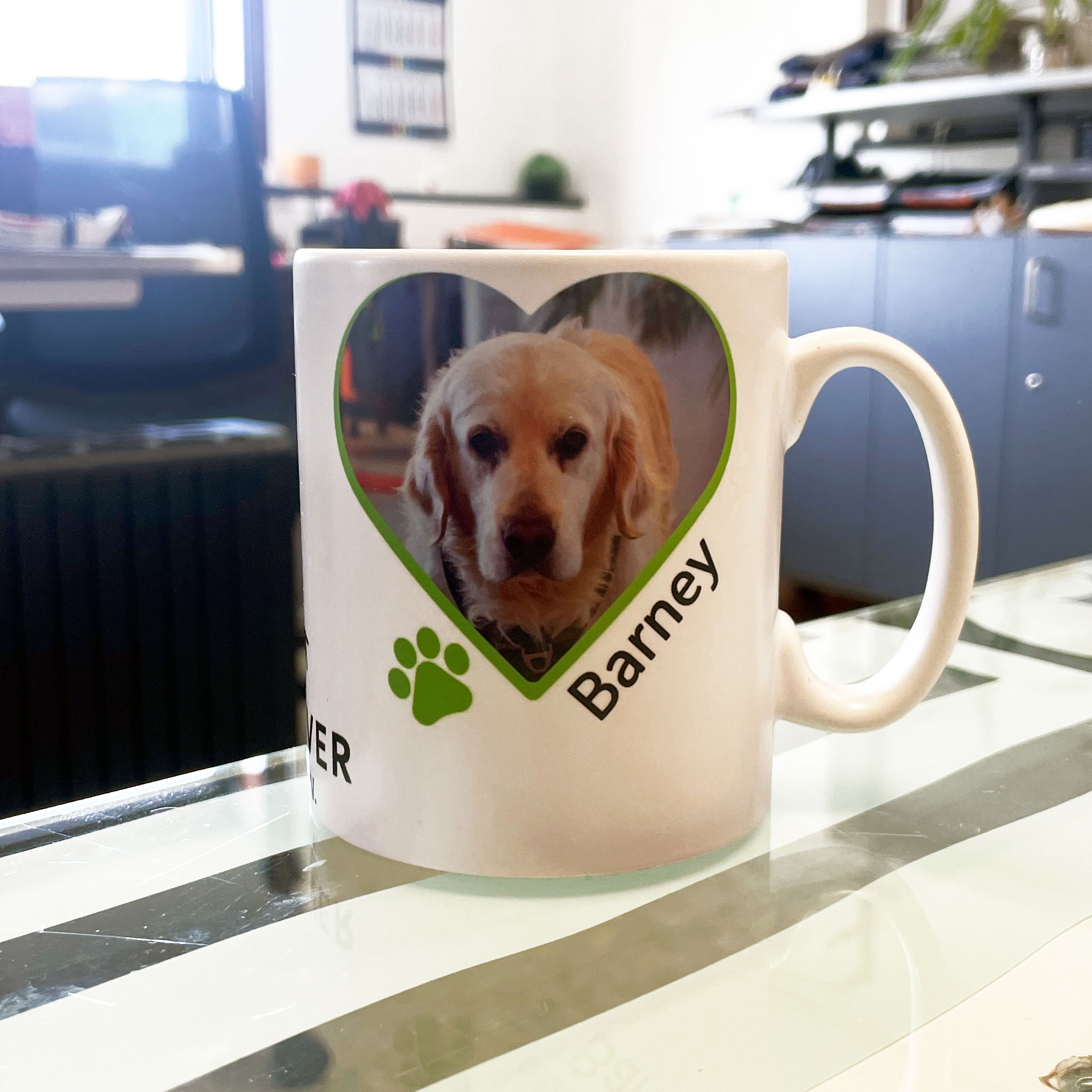 Personalisierte Tasse "zwei Hunde" Personalisierte Tasse "zwei Hunde"