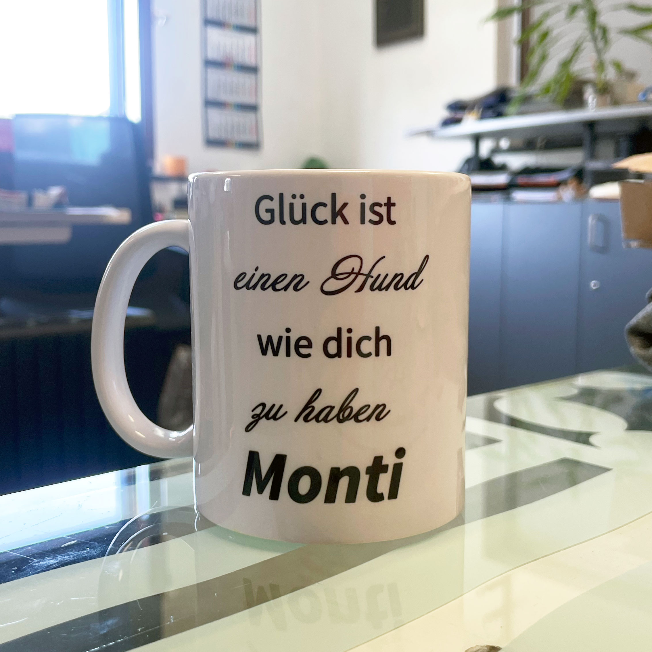 Personalisierte Tasse "Glück ist..." Personalisierte Tasse "Glück ist..."